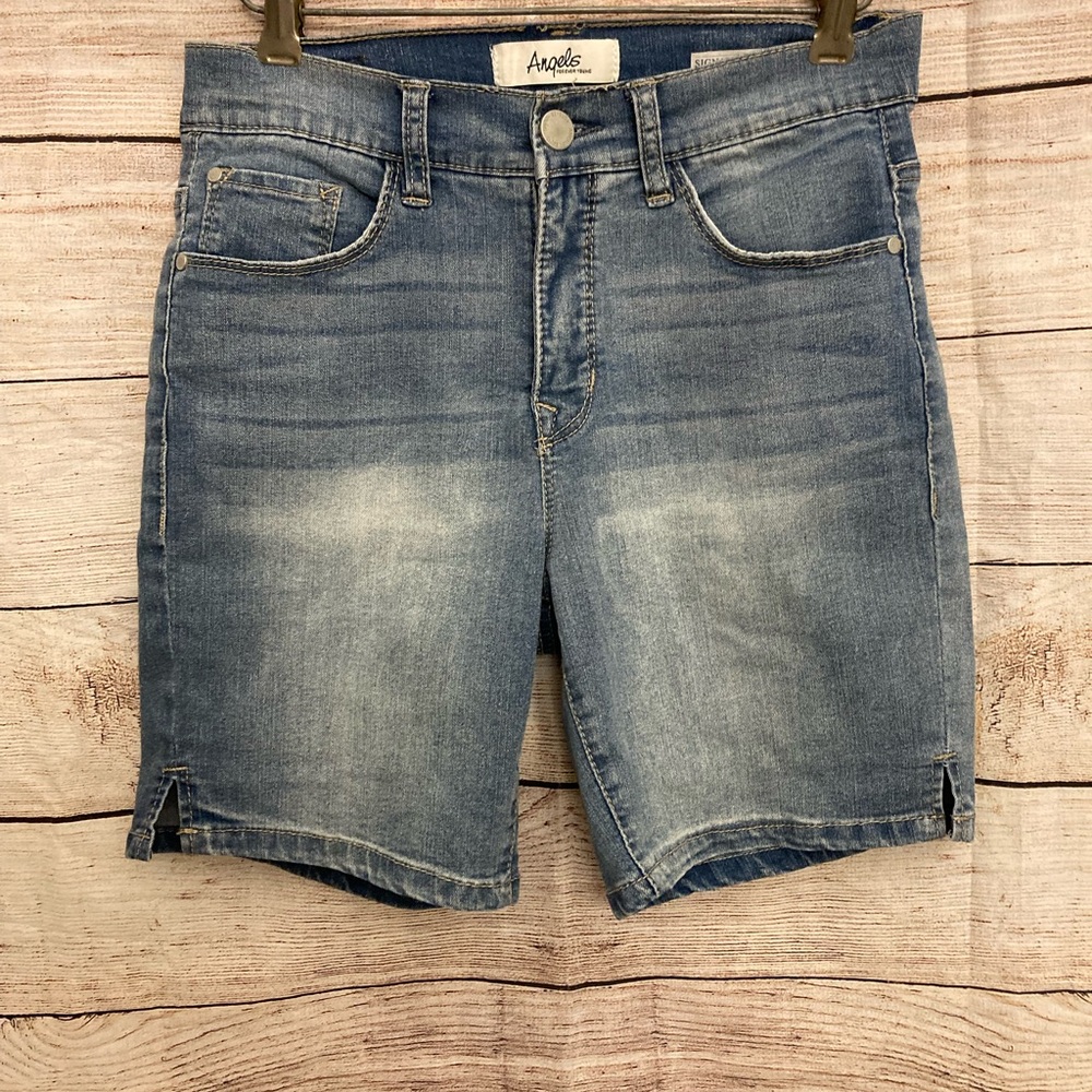 Angels Women’s Light Blue Denim Shorts